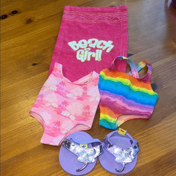 Build A Bear Beach Bundle - Picture 1 of 8